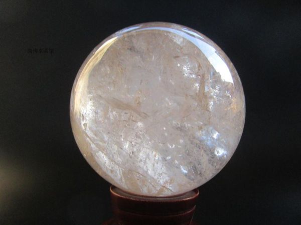 

novelty items natural white crystal ball furnishing articles home office of original rock the feng