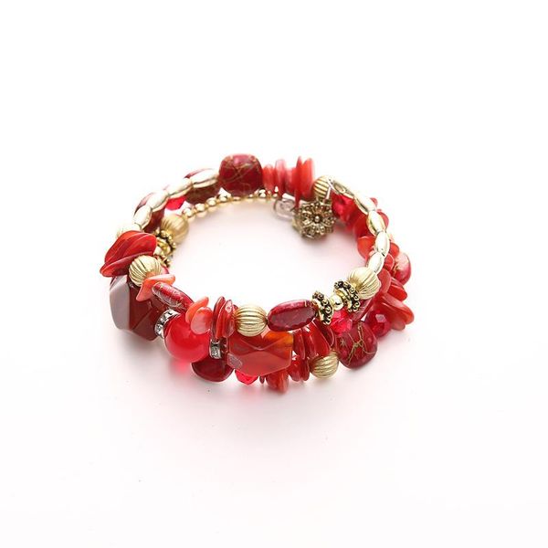 

pendientes hand-woven love amulet bracelet friendship gift lady accessories christmas ladies beaded, strands, Black