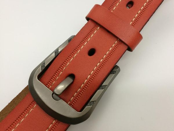 

men belt cow genuine leather luxury strap male belts for fashion classice vintage buckle, Black;brown