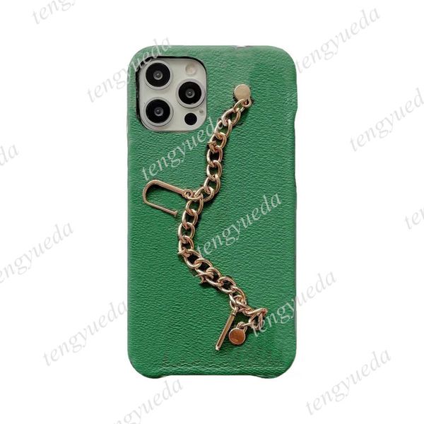 Top Fashion Phone -Hüllen für iPhone 14 14Pro 14plus 13 13pro 12 12pro Max 11 11pro XR XR XSMAX 7/8 Plus Designer Leder -Handketten -Designer -Handy -Hülle