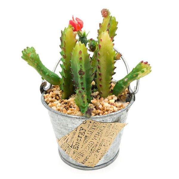 

decorative flowers & wreaths tin bucket succulent christmas artificial home wedding