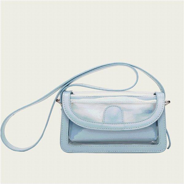 

evening bags transparent picture mother bag 2021 summer pvc perspective small fresh one-shoulder underarm messenger female