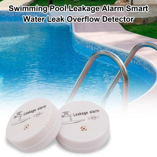 

pool & accessories swimming leakage alarm smart water leak overflow detector drop