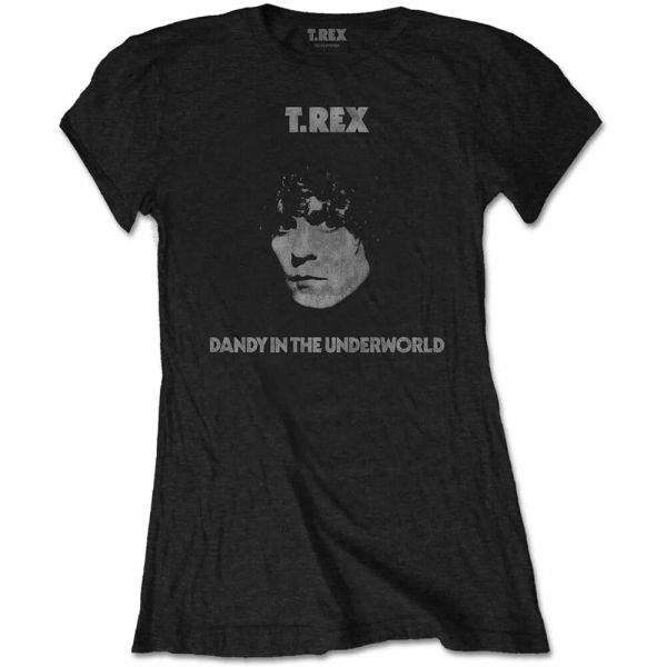 

ladies t-rex dandy official women women t-shirt, White;black