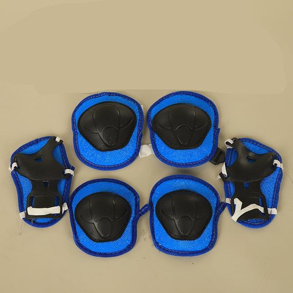 6 pz/set Bambini Bambini Sport All'aria Aperta Arrampicata Su Roccia Bicicletta Skateboard Gear Ginocchiere Gomitiere Equitazione Polso Guardie Strumenti di Sicurezza