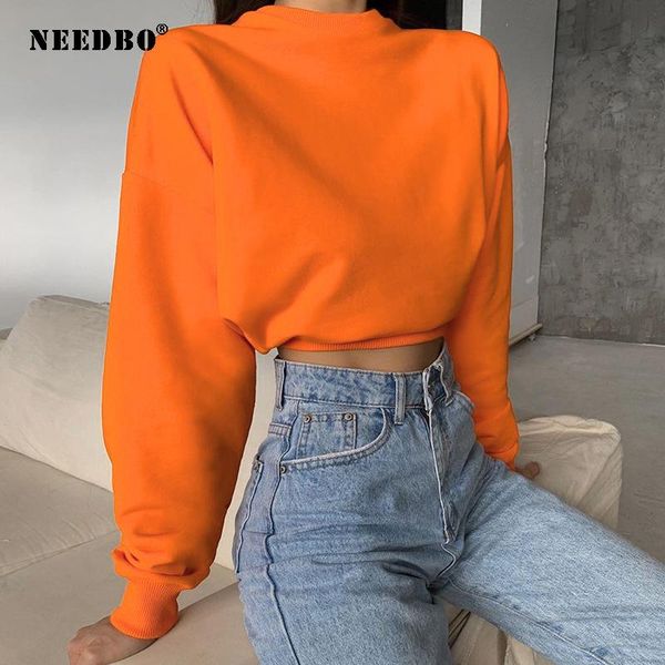 

women's hoodies & sweatshirts short casual long sleeve oversize pullovers hoodie and female clothes mujer sweatshirt, Black