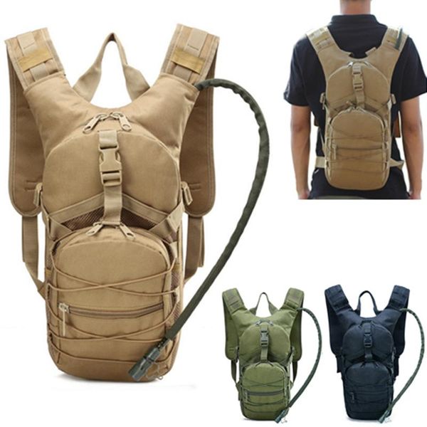 

hydration packs outdoor cycling backpack men and women leisure sports waterproof small bag tactical camouflage portable light water