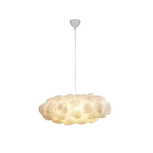 

cloud lamp chandelier milk tea shop creative children's room bedroom decoration clothing cotton nordic white lamps pendant