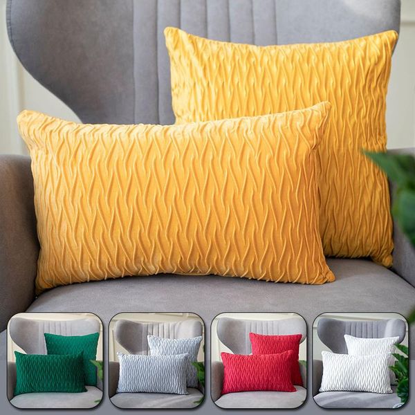 

cushion/decorative pillow soft plush decorative cushion cover pillowcase home decor throw living room bedroom sofa decoration 45x45cm/30x50c