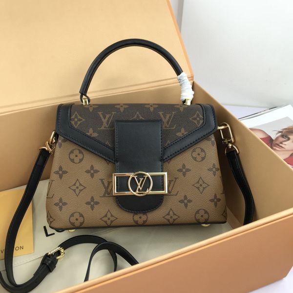 

womens luxurys designers bags 2021 handbags purses shoulder crossbody bucket women original fashion leather round circle brown w09