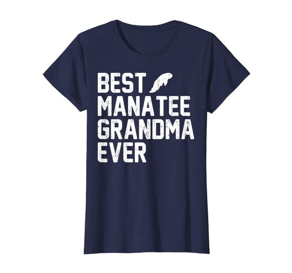 

Womens Best Grandma MANATEE Ever Vintage T-shirt, Mainly pictures