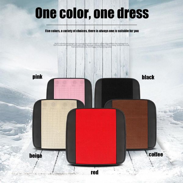 

electric fans usb car air ventilated fan cushion seat pad ventilation summer for office chair cooling