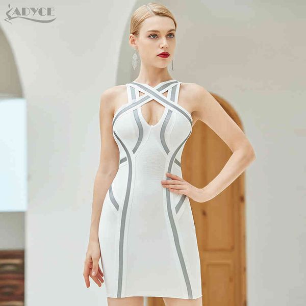 

romper adyce summer women bandage vestido black white off shoulder tank bodycon club celebrity runway party dress