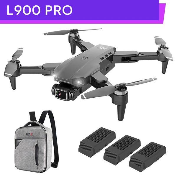 

drones gps l900 pro 4k rc drone with camera dron 2-axis fpv 5g quadcopter brushless 1.2km 28min flight helicopter under 250g