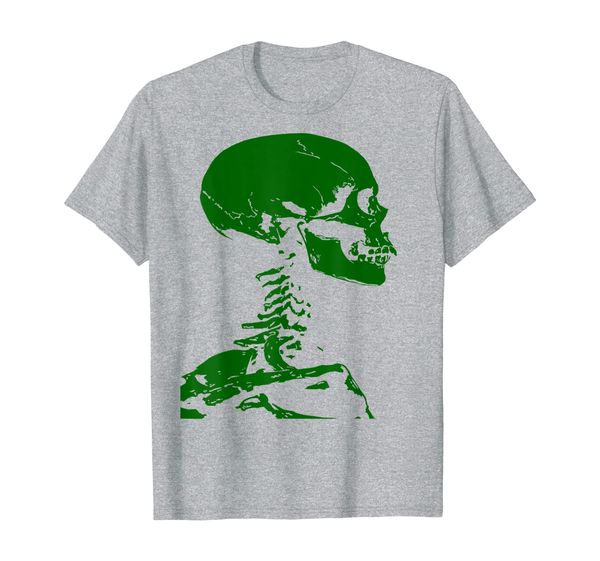 

skeleton t-shirt, White;black
