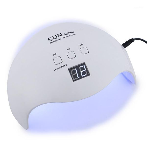 

48w nail dryer uv led lamp for all gels 21 leds polish cure machine manicure tools1
