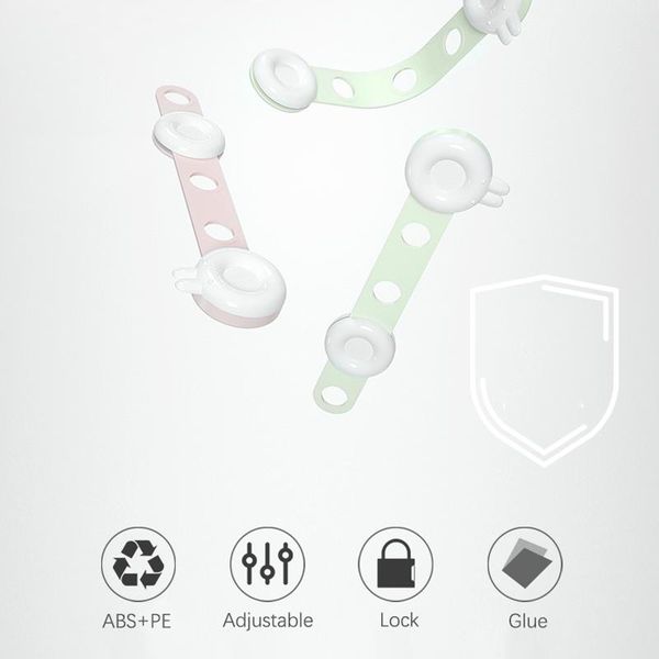 

5pcs/lot baby lock cute child protection door furniture kids cabinet drawer anti-opening for carriers, slings & backpacks