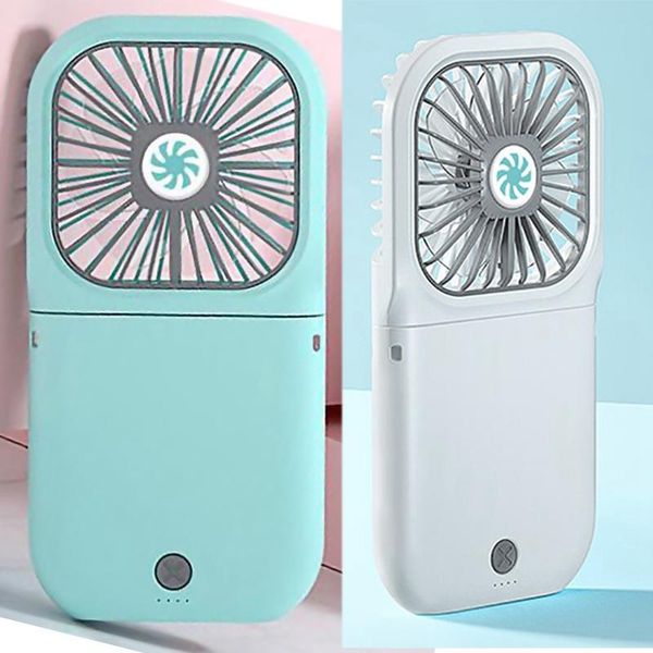 

electric fans folding fan hanging neck handheld small pocket student mini