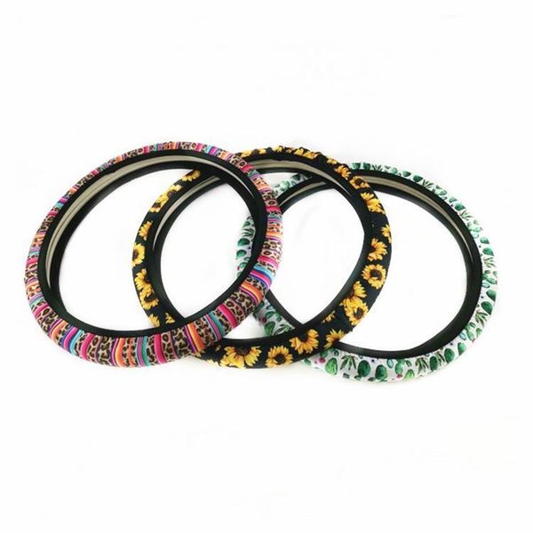 

steering wheel covers fashion printed universal neoprene car cover