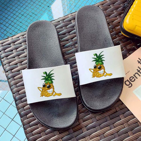 

slippers women shoes indoor home household bath non-slip family flat ladies summer slide flip flops woman 2021, Black