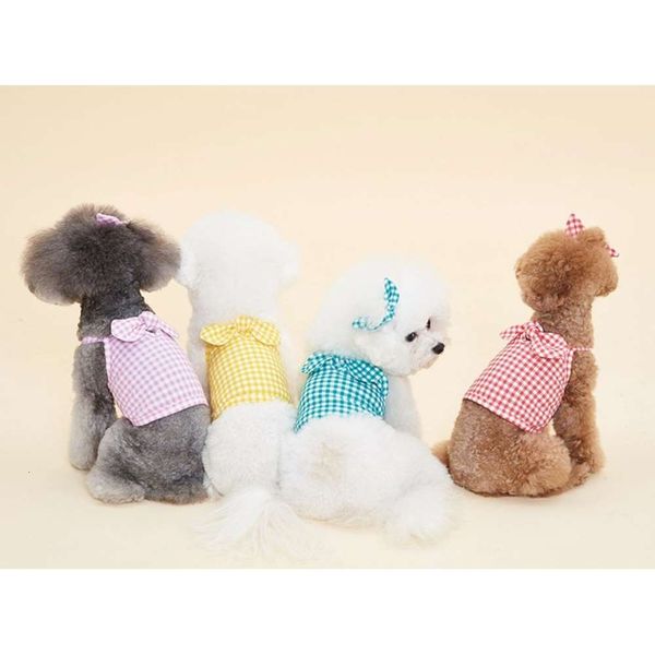 

summer cool little sling pet teddy bear cat vip bo mei schnauzer dog clothes