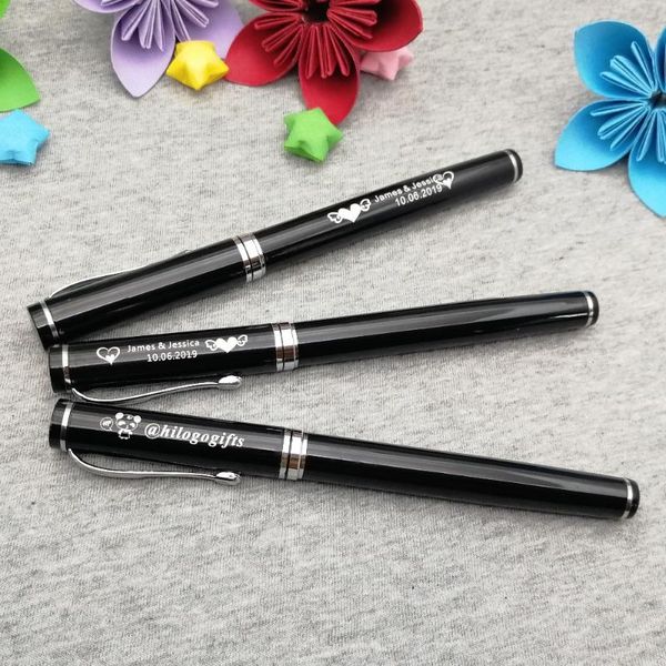 

gel pens pen custom with your name text 1pc personalized gift for teacher pouch