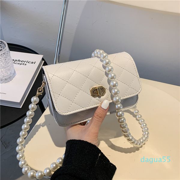 

2021 new s pearl chain 2021 summer new korean mobile phone foreign temperament single shoulder messenger women's bag trend