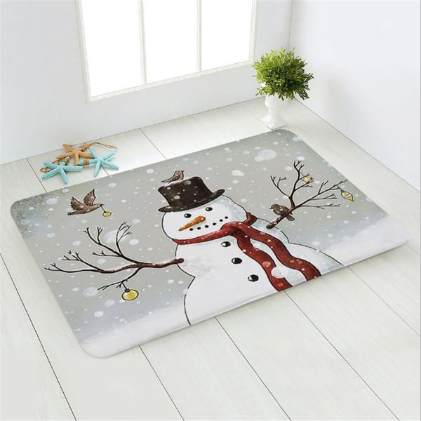 

christmas decorations 60*40cm flannel carpet year 2022 merry ornament for home xmas gifts navidad