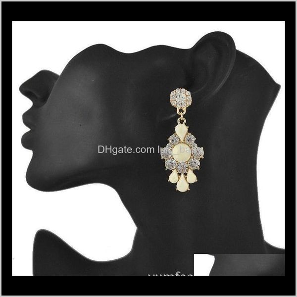 

charm jewelry delivery 2021 accessories bohemian style personalized diamond drop tassel earrings e1463 gcr2i, Golden