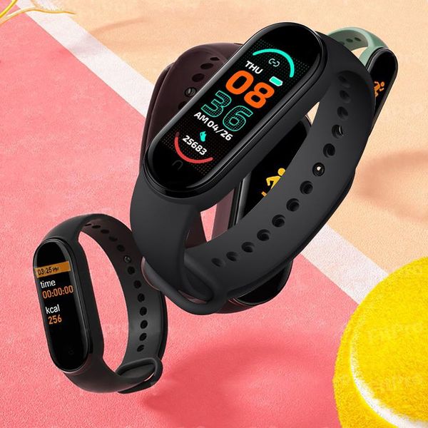 

smart wristbands m6 men women fitness tracker heart rate sports watch bracelet health wristband band
