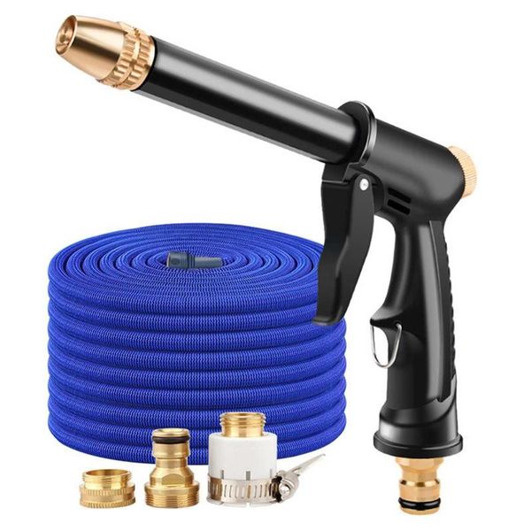 

watering equipments portable high-pressure water gun for cleaning car wash machine garden hose nozzle sprinkler foam dropshiping