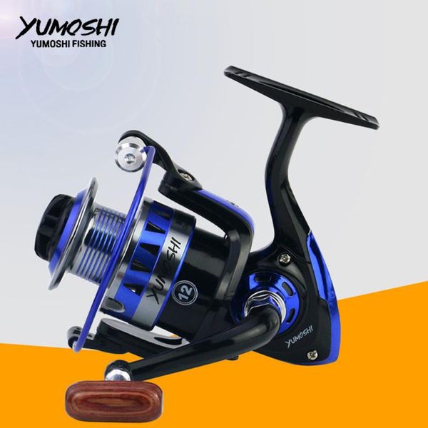 

baitcasting reels yumoshi kp series fishing reel 12bb fresh/salt water spinning sea casting carp metal spool tackle