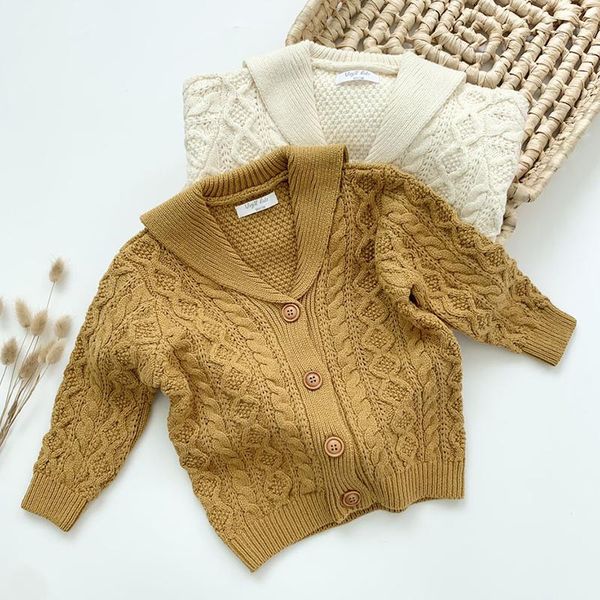 

jackets sailor collar baby kids boys girls long sleeve knit cardigan coat autumn children's clothes, Blue;gray