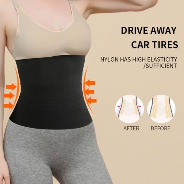 

waist support 3m/4m/5m sports trainer closing sealing belt corset fitness wearing 2021 arrival, Black;gray