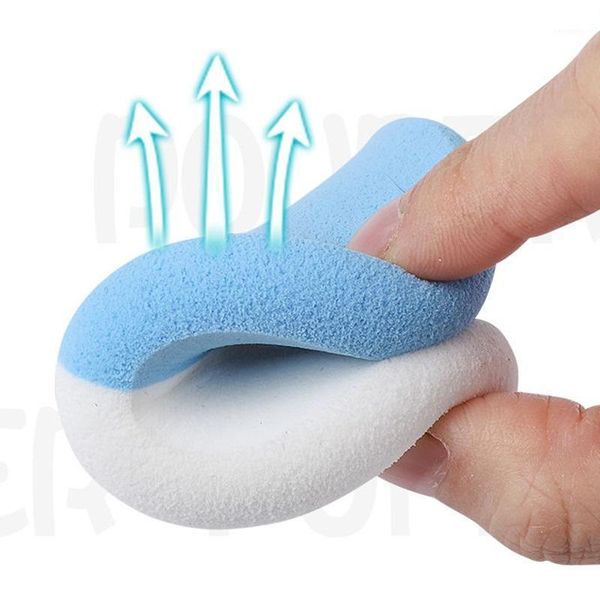 

3/6/9 pcs powder puff air cushion face makeup round concealer dry and wet double sided latex sponges, applicators & cotton1