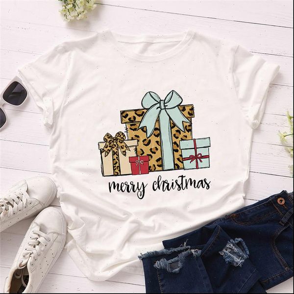 

merry christmas xmas gifts women t shirt print graphic tee, White