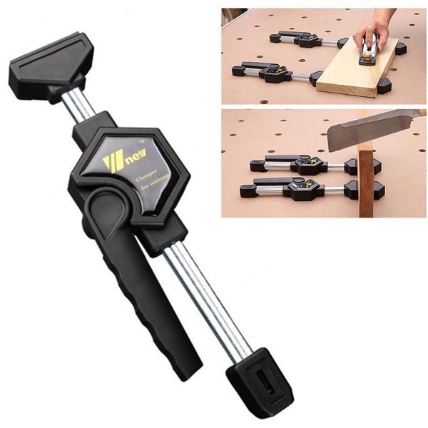

professional hand tool sets woodworking deskclip durable adjustable fast quick clamp fixture frame ratchet release speed squeeze diy set