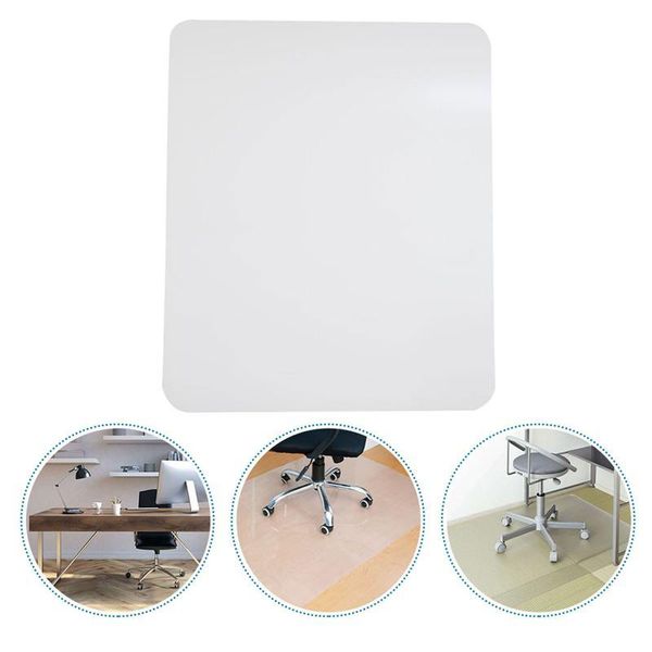 

1pc pvc non-slip mat transparent chair carpet cushion floor protector bath mats