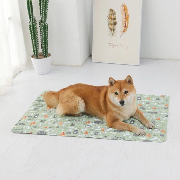 

summer pet cooling pad ice cool cold moisture-proof cooler sofa mats portable sleeping accessories kennels & pens