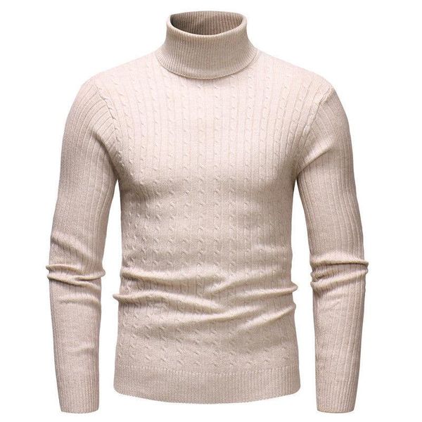 

men's sweaters fashion winter men slim warm solid knit high neck pullover jumper sweater turtleneck, White;black