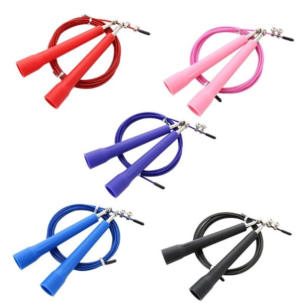 

jump ropes adjustable speed rope bearing steel wire skipping for gym fitness