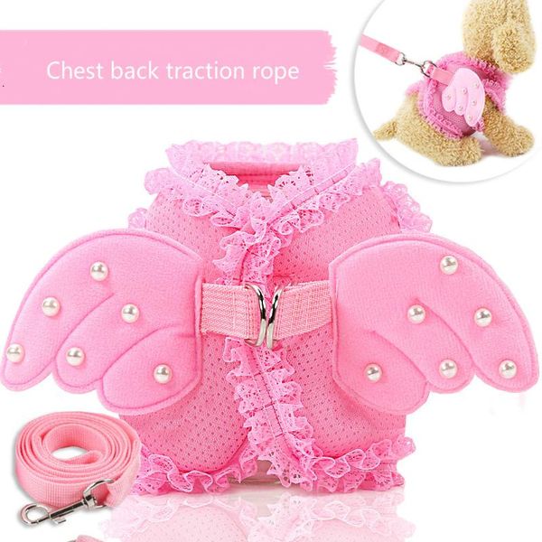 

angel princess dog cat chest strap traction rope pet supplies. collars & leashes