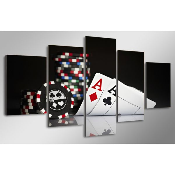 

hd printed poker painting room decor print poster picture canvas wall art posters(no frame)