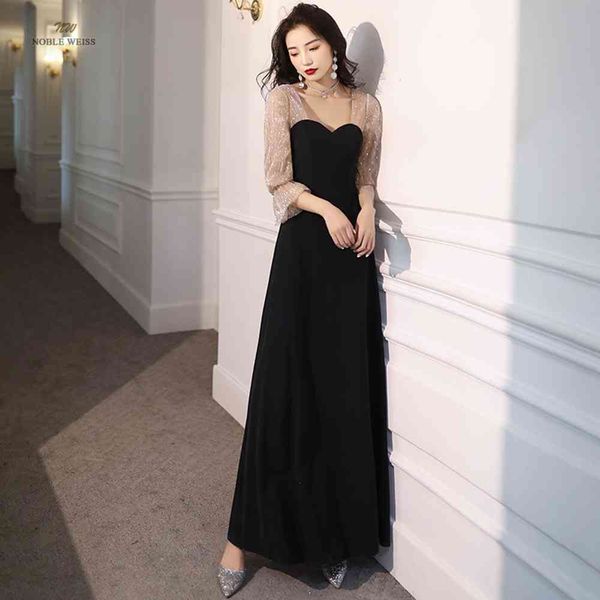 

party dresses evening floor-length prom dress a-line woman night oi35, White;black