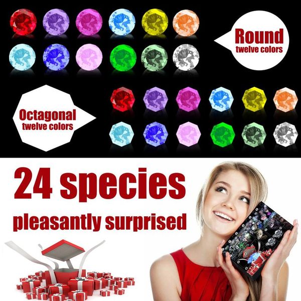 

party favor advent calendar 2021 christmas toy for kid countdown 24 days xmas toys crystal blind box pack gift noel