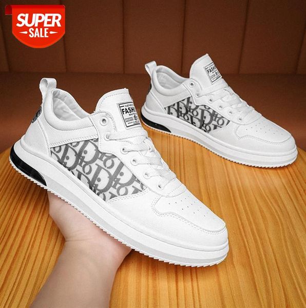 

men's shoes white korean style trendy youth casual sports #lb5w