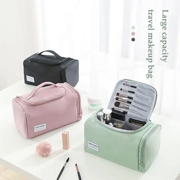 

cosmetic bag and wash waterproof large capacity super fire women's small portable travel skin care products storage bags