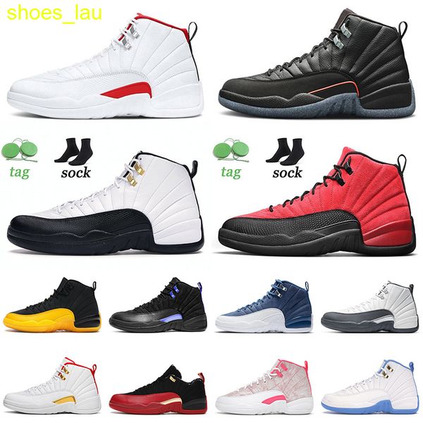 

2021 jorden basketball shoes 12 12s xii jumpman twist grind flu game university gold french jodan retro sneakers trainers