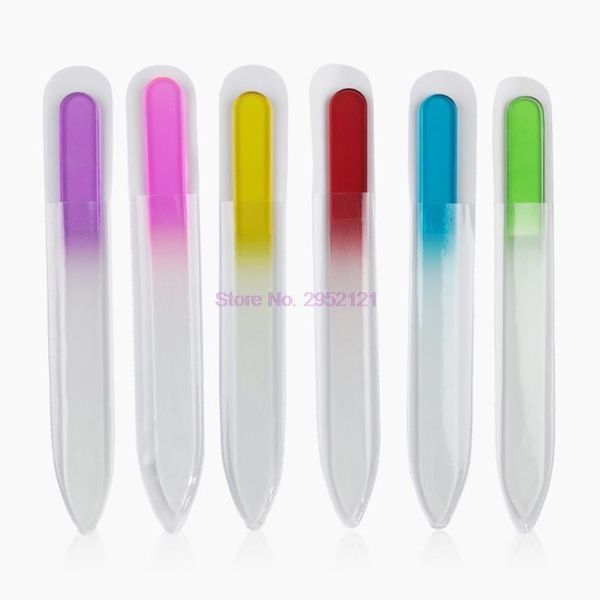 

nail files 300pcs monochrome crystal glass file fashion polish strip polishing tool manicure