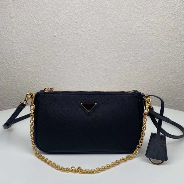 

7a+fashion new model 1bh171 arrived imported highlights are used graceful bag loulou bag cross striped cowhide large capacity and space mini
